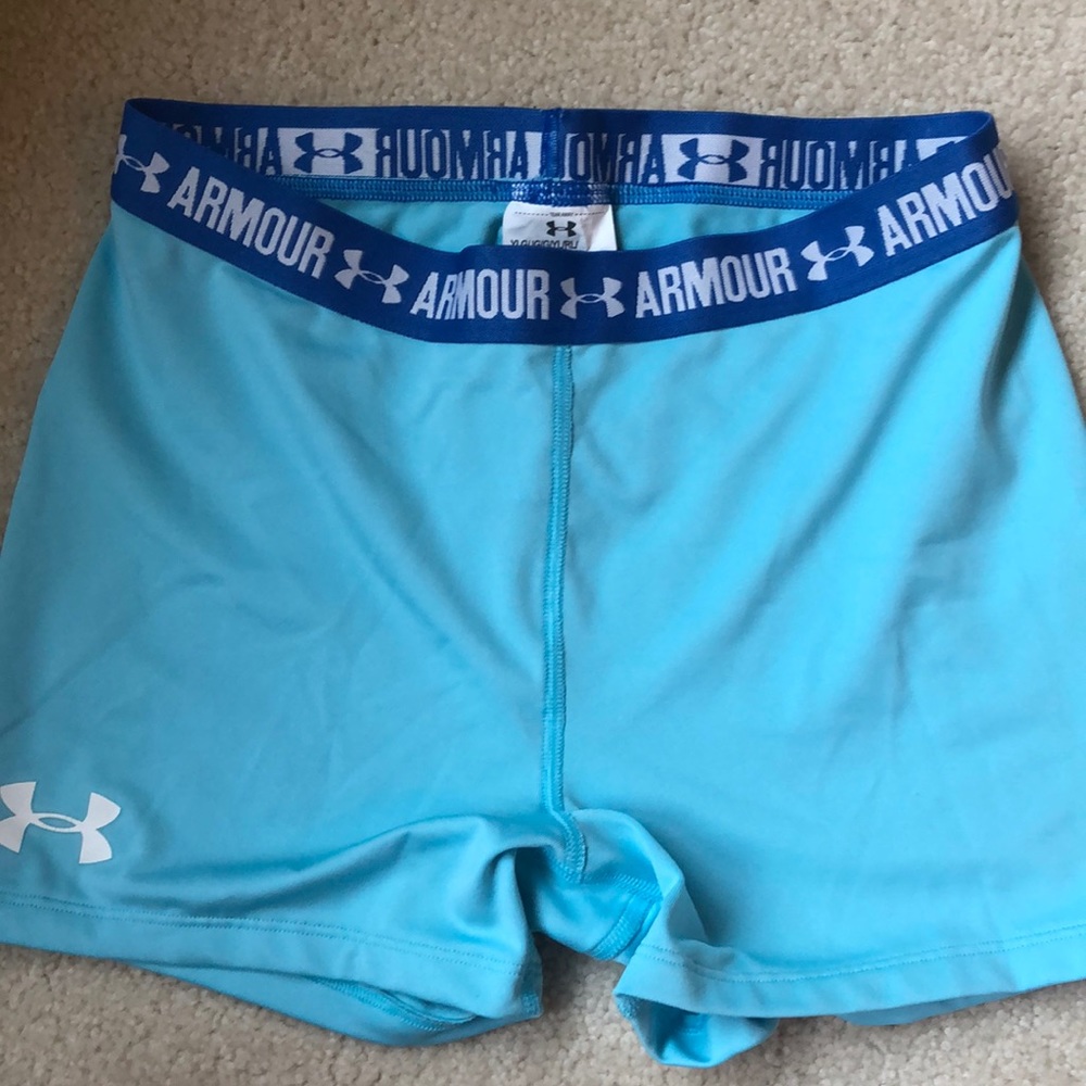 Under Armour Blue Shorts YLG